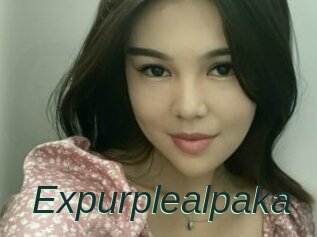 Expurplealpaka