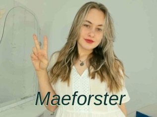 Maeforster