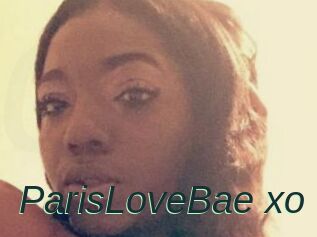 ParisLoveBae_xo