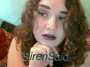 SirenSaid