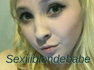 Sexiiiblondebabe